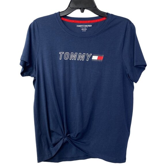 TOMMY‎ HILFIGER SPORT TEE LG NEW WITH TAG - Picture 1 of 7